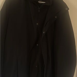 Calvin Klein Men's Black Raincoat